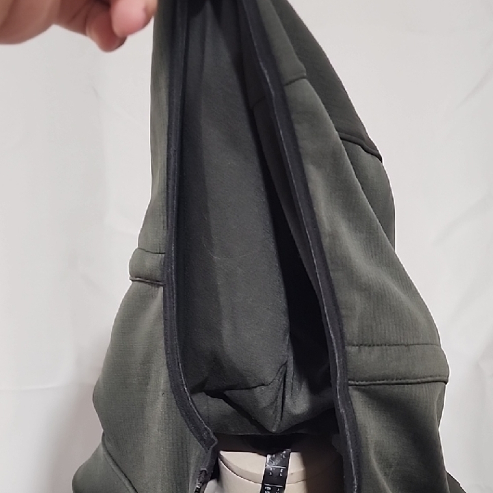 Adidas Women's Charcoal Zip Hoodie - Picture 5 of 6